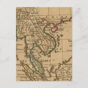 Ostindien Postkarte