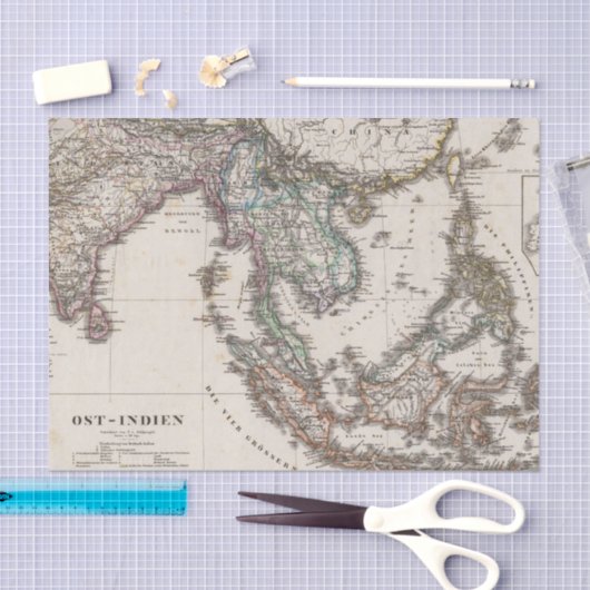 Ostindien Seidenpapier (Handwerk)