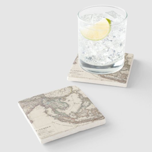 Ostindien Steinuntersetzer (Seitenansicht)