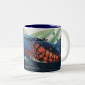 Ostindigo-Kaffee-Tasse Zweifarbige Tasse (VorderseiteRechts)