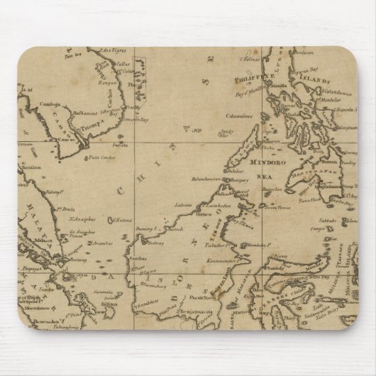 Ostindische Inseln 2 Mousepad (Vorne)