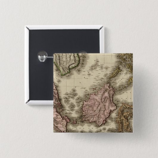 Ostindische Inseln Button (Vorne & Hinten)