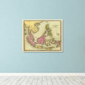 Ostindische Inseln Leinwanddruck (Insitu (Holzboden))