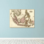 Ostindische Inseln Leinwanddruck (Insitu (Holzboden))