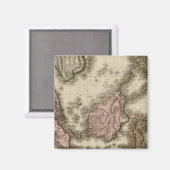 Ostindische Inseln Magnet (Vorderseite/Rückseite)