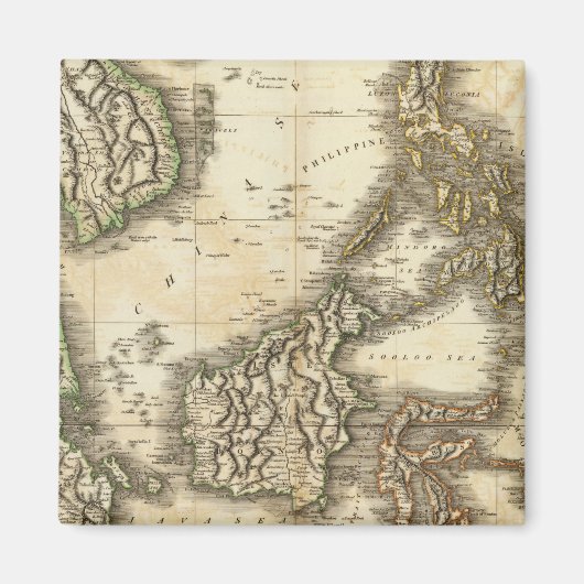 Ostindische Inseln Magnet (Vorne)