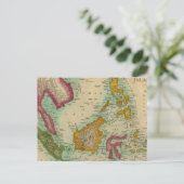 Ostindische Inseln Postkarte (Stehend Vorderseite)