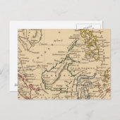 Ostindische Inseln Postkarte (Vorne/Hinten)