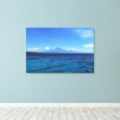 Ostjava-Vulkane Leinwanddruck (Insitu (Holzboden))