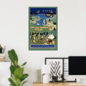 Ostkanada und Neufundland Quebec Neu Poster (Heimbüro)