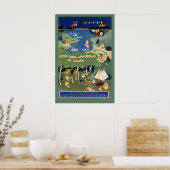 Ostkanada und Neufundland Quebec Neu Poster (Küche)