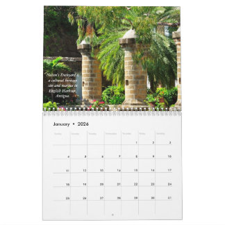 Ostkaribischer Kalender für 2026