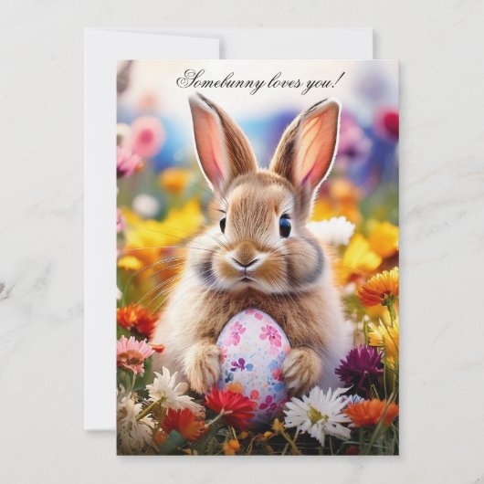 Ostkarte Feiertagskarte (Vorderseite)