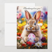 Ostkarte Feiertagskarte (Vorne/Hinten)