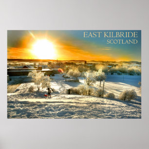 Ostkilbride Schottland Poster