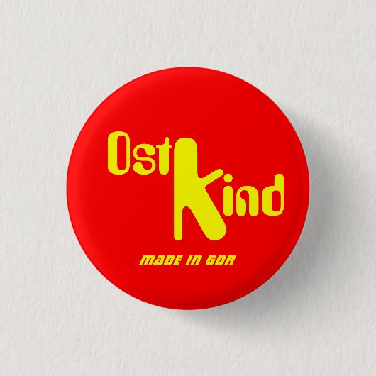 Ostkind Button (Vorderseite)
