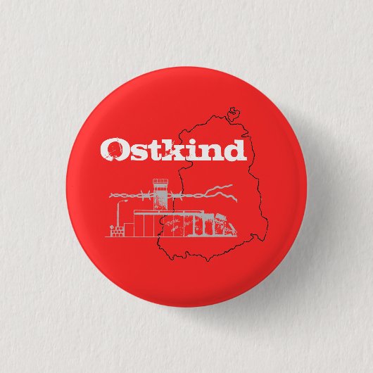 Ostkind DDR Design Button (Vorderseite)