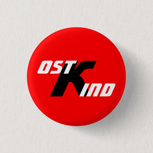 Ostkind Design Button (Vorderseite)