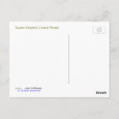 OstKingbird Postkarte (Rückseite)