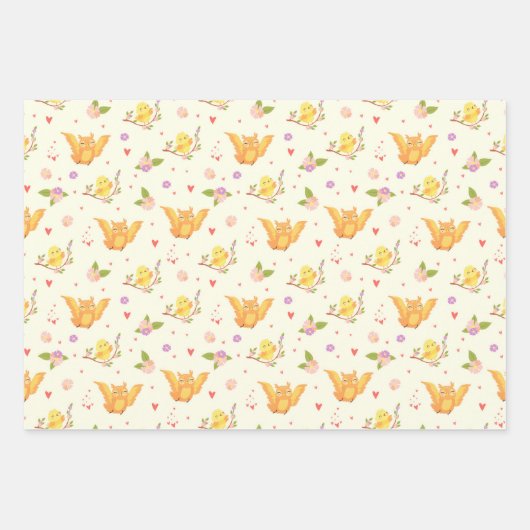 Ostküken Geschenkpapier Set (Vorderseite 3)