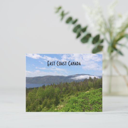 Ostküste Kanadas Postkarte (Stehend Vorderseite)