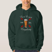 Ostküste Kayaking est IPA Bier Shirt (Vorderseite)