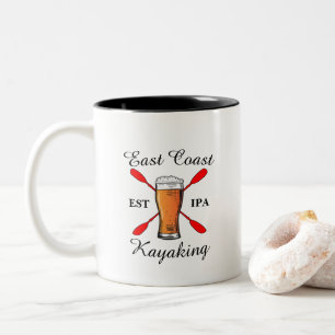 Ostküste Kayaking est IPA Bierkaffee Tasse