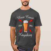 Ostküste Kayaking Shirt est IPA Bier Shirt (Vorderseite)