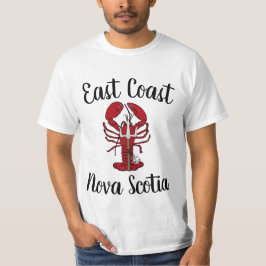 Ostküste Nova Scotia Roter T - Shirt der dreiköpfi