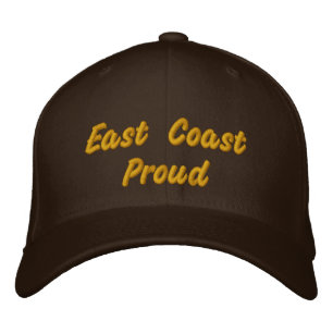 Ostküste Proud Dark Brown Hat Bestickte Baseballkappe