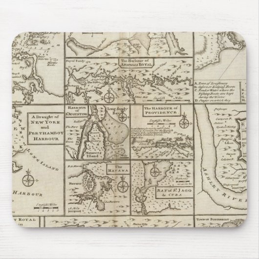 Ostküste, USA Mousepad (Vorne)