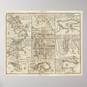 Ostküste, USA Poster