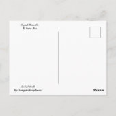 Ostküste von Cozumel Postkarte (Rückseite)