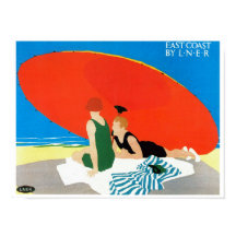 Ostküste von LNER ~ Beach Umbrella