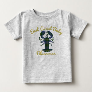 Ostküsten-Baby-Hummer-Neuschottland bluenoser Baby T-shirt