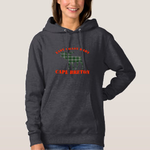 Ostküsten-Babyelche Kap bretonisches Tartan-Shirt Hoodie