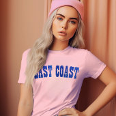 Ostküsten-Faux-Glitter T-Shirt