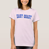 Ostküsten-Faux-Glitter T-Shirt (Vorderseite)