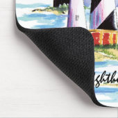 Ostküsten-Leuchttürme mousepad (Ecke)