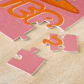 ÖSTLICH "BUNNY WITH CARROT" PUZZLE PERSONALISIERT. (Seite)