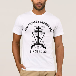 Östlich-orthodox Christlich politisch falsch T-Shirt