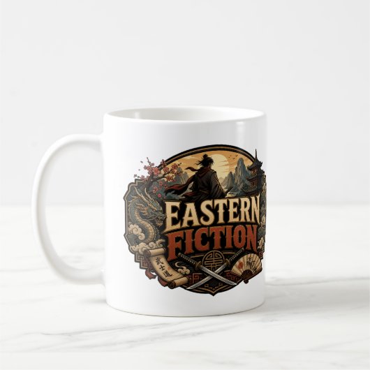 Östliche Belletristik Kaffeetasse (Links)