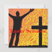 Östliche Dienste Kirche Einladung (Vorderseite)