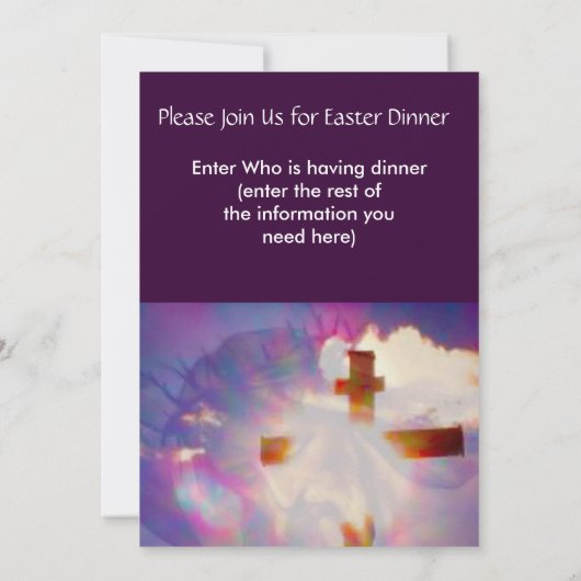 Östliche Einladung - Religiöse (Rückseite)