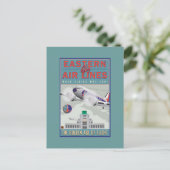 Östliche Fluglinien - Postkarte (Stehend Vorderseite)