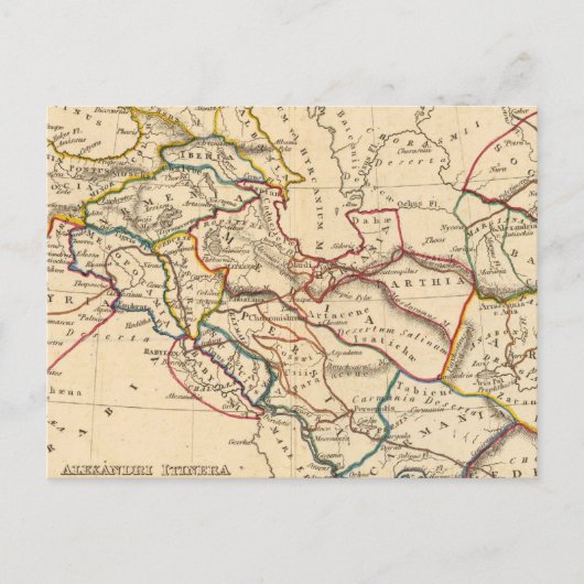 Östliche Hemisphäre 11 Postkarte (Vorderseite)