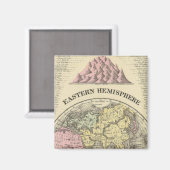 Östliche Hemisphäre 13 Magnet (Vorderseite/Rückseite)