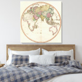 Östliche Hemisphäre 14 Leinwanddruck (Insitu (Schlafzimmer))
