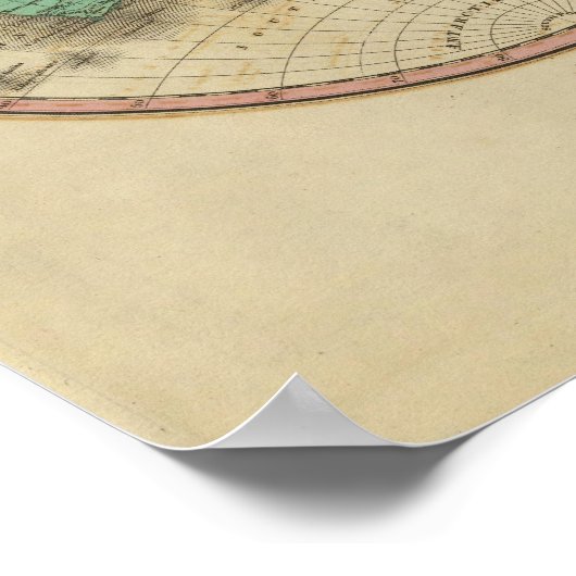 Östliche Hemisphäre 15 Poster (Ecke)