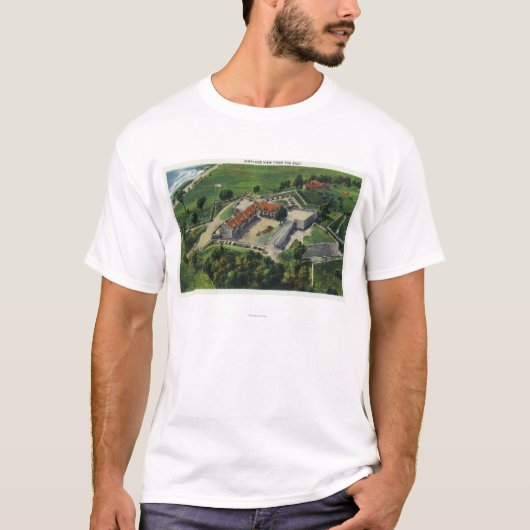 Östliche Luftaufnahme des Fort-Bodens T-Shirt (Vorderseite)